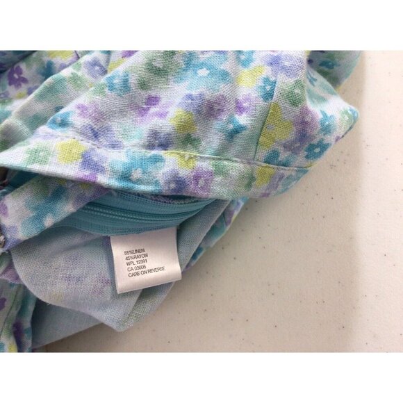 Northern Isles Linen Floral Skirt Set Womens Medium - Picture 6 of 6